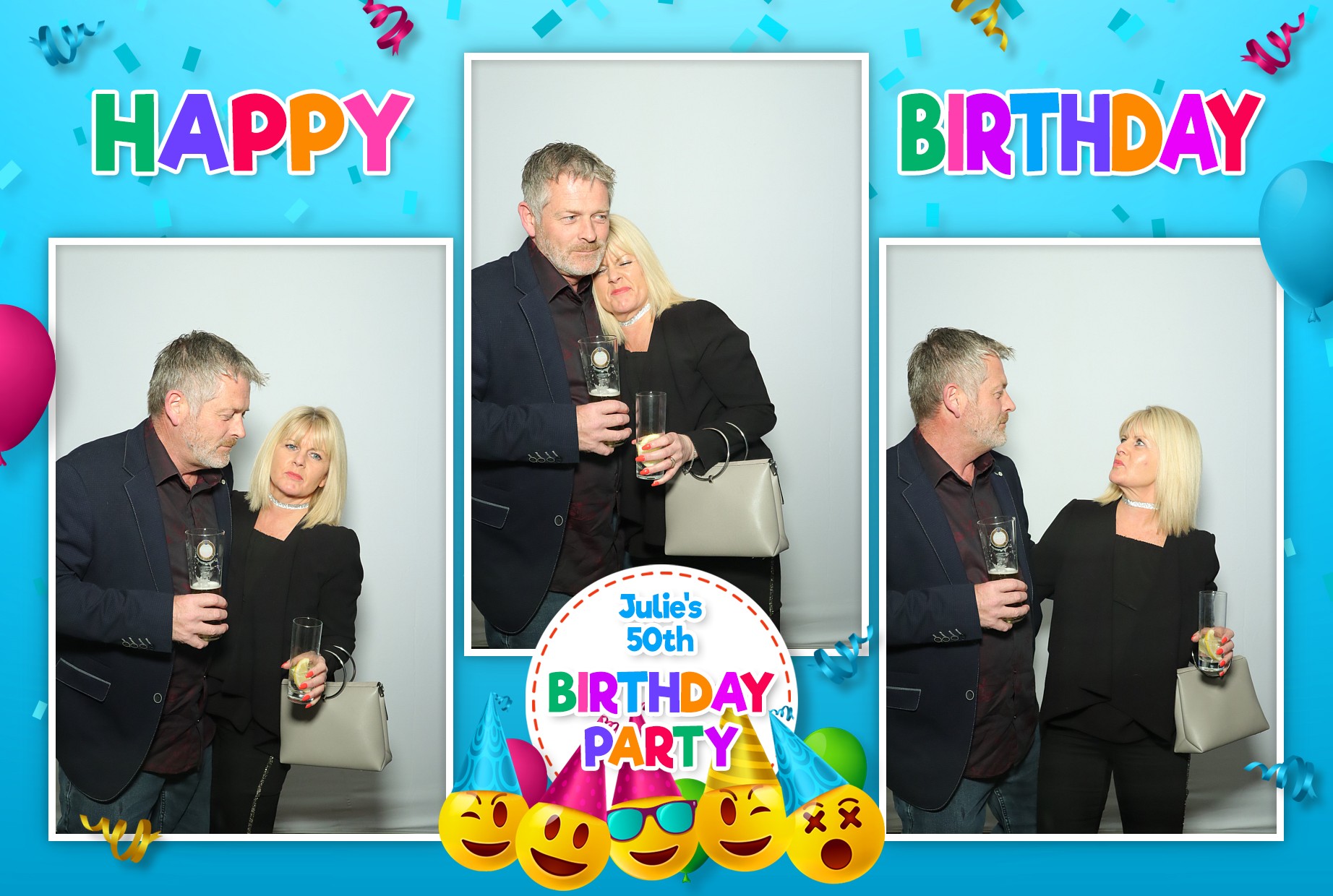 Julie's 50th Birthday | View more photos from the event at gallery.myphotoboothexperience.co.uk/u/MyPhotoBoothExperienceLtd/Julies-50th-Birthday